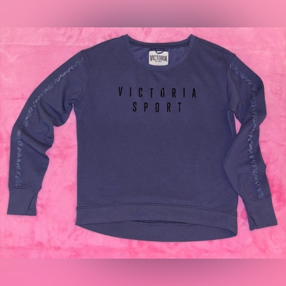 Victoria Sport Ruffled Fleece Pullover - Picture 1 of 2